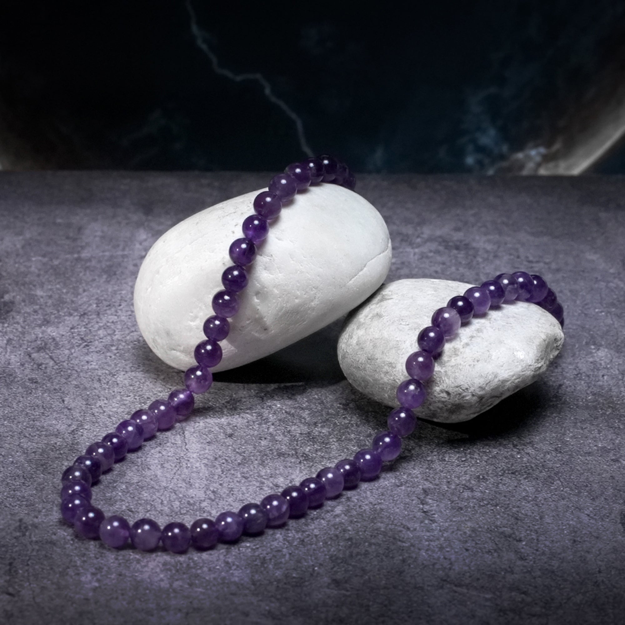 Amethyst Mala