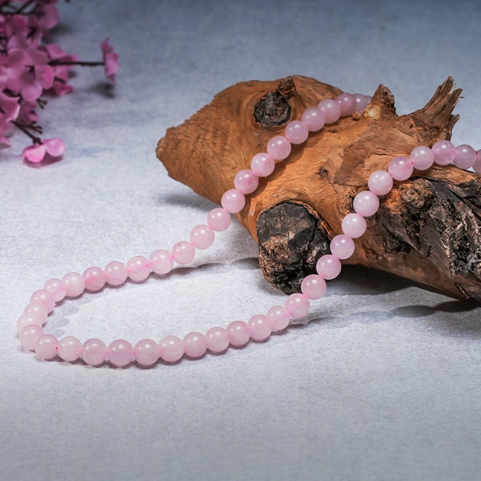Rose Quartz Mala