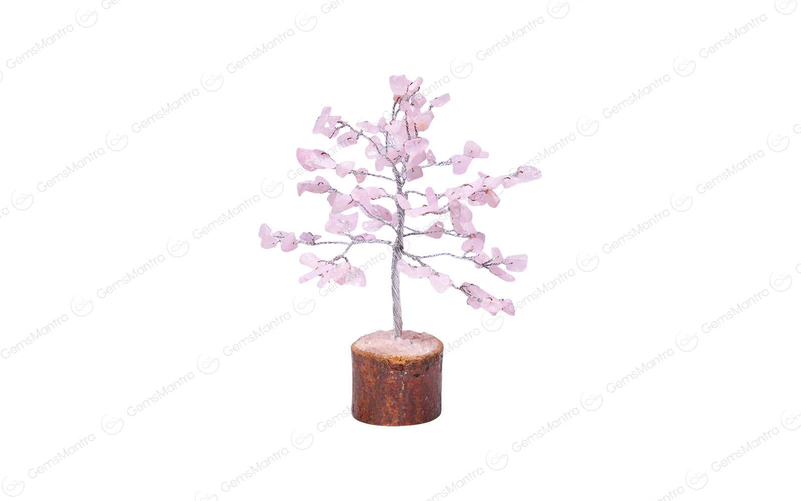 Small Rose-quartz Crystal Tree