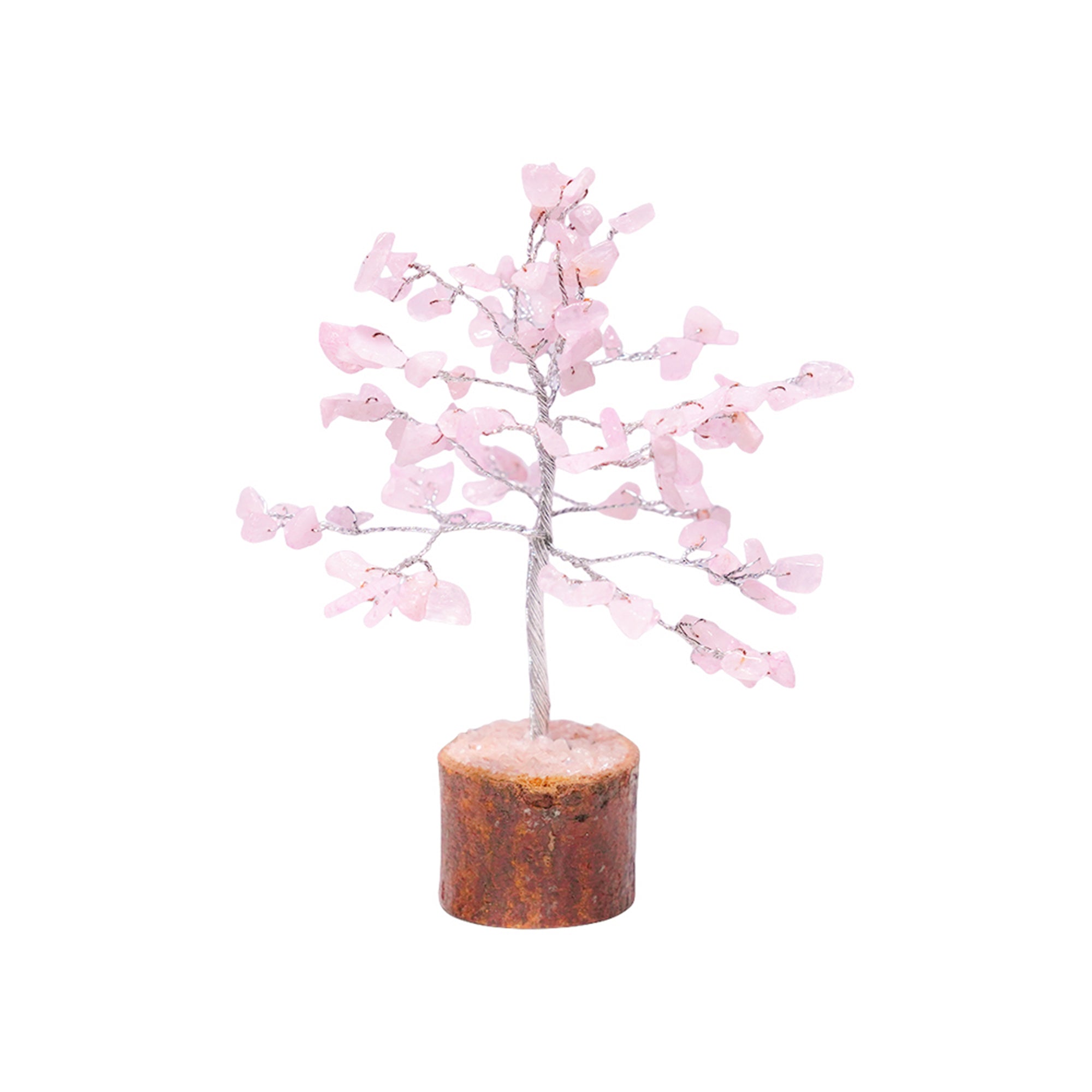 Rose Quartz Crystal Tree – Small, for Vastu