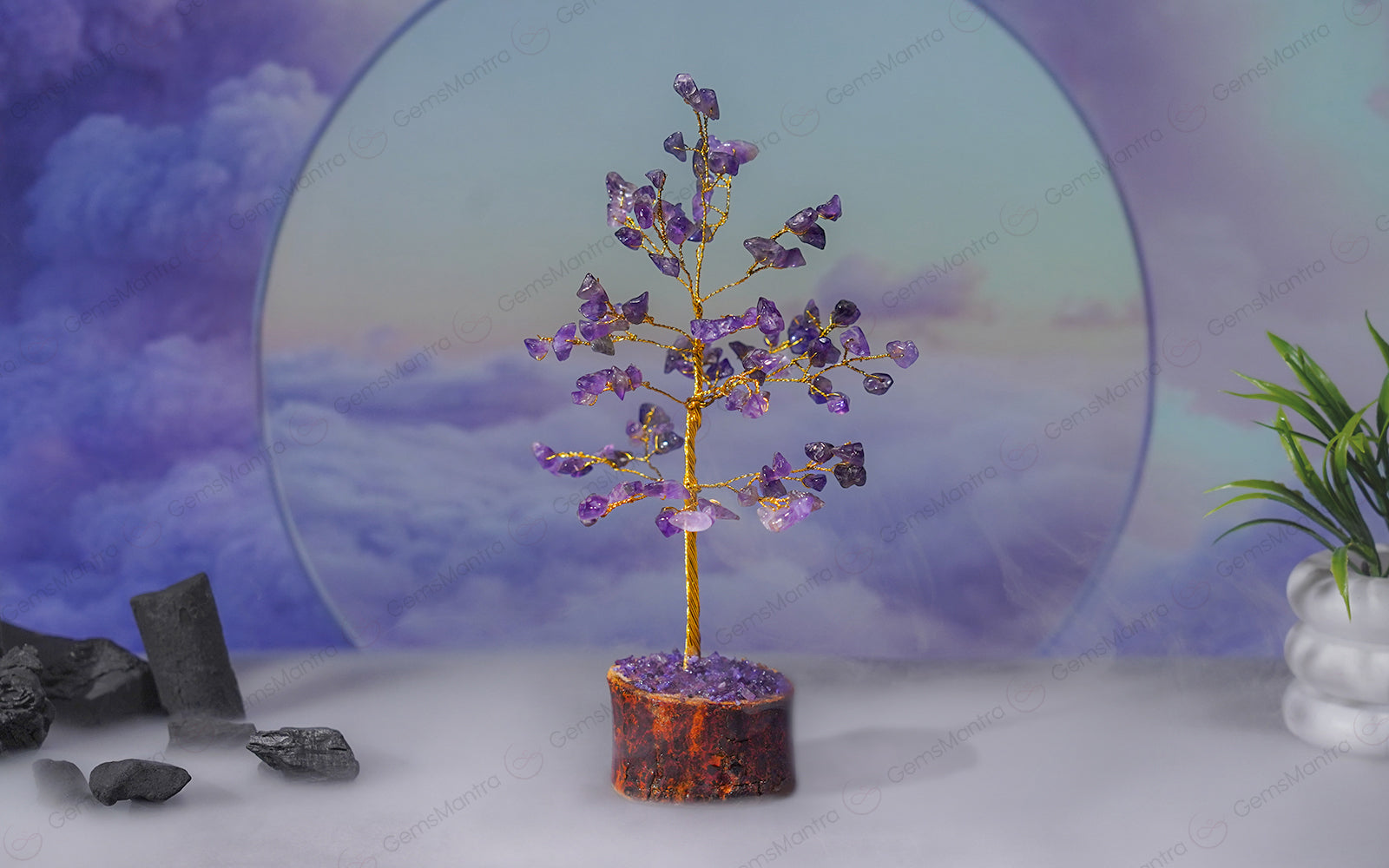 Small Amethyst Crystal Tree
