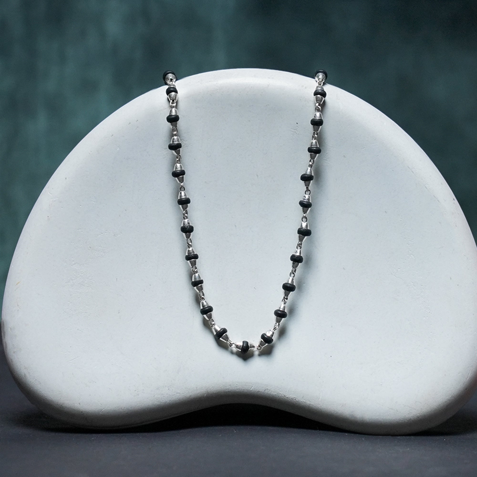 Tulsi Mala Silver – for Japa (TM0028)
