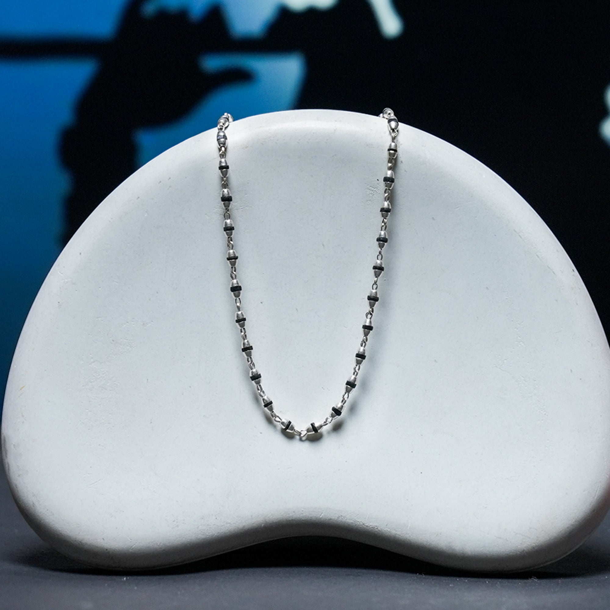 Tulsi Mala Silver – for Japa (TM0024)