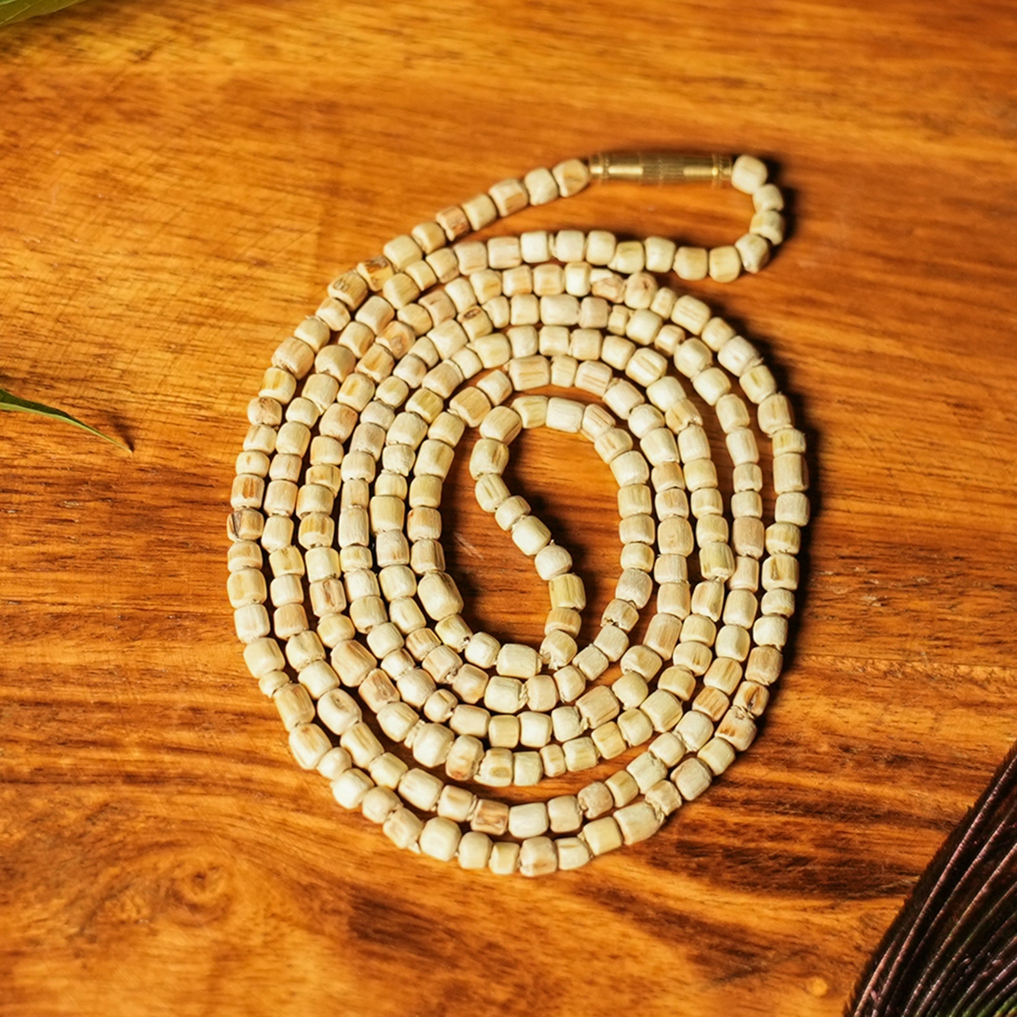 Round Bead Tulsi Mala – for Japa