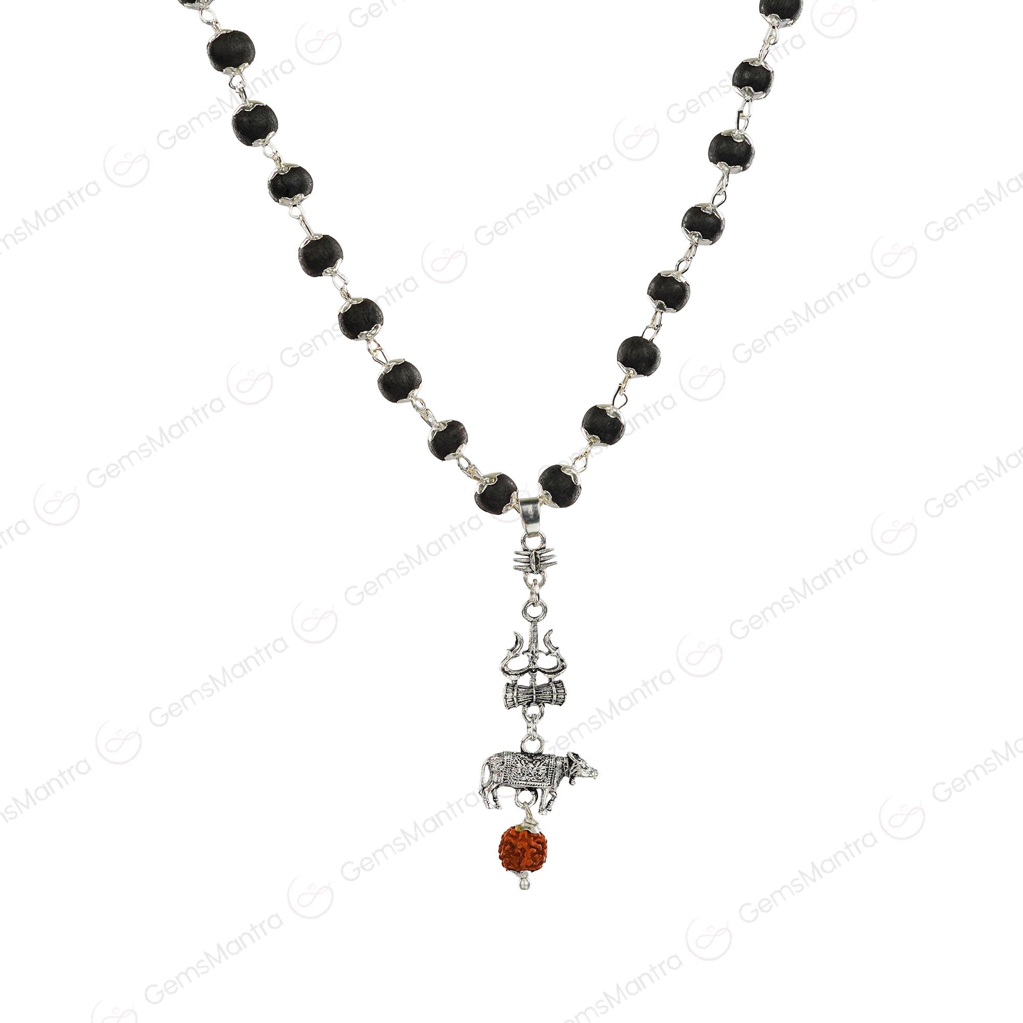 Shiv Nandi Protection Mala (Karungali)