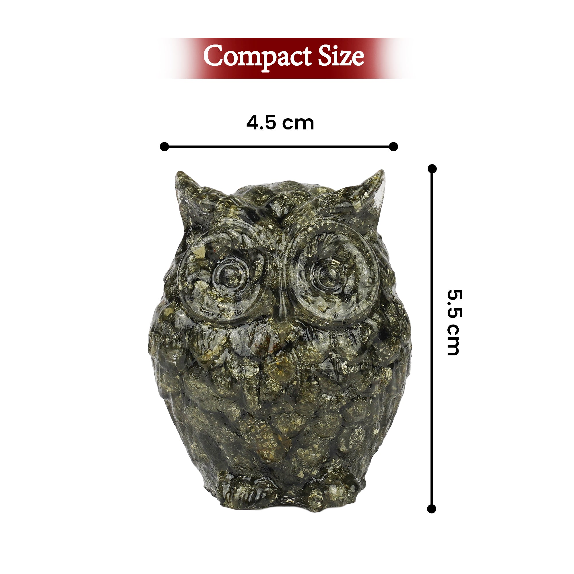Pyrite Owl – for Wealth, Wisdom & Protection