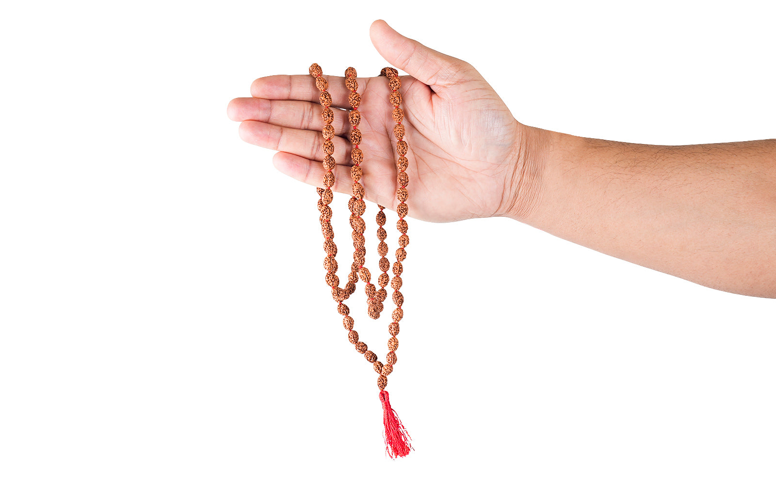 3 Mukhi Japa Rudraksha Mala