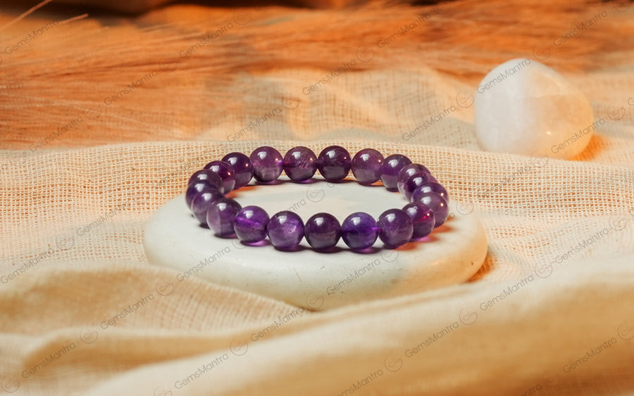 Amethyst Bracelet -Improve Focus and Balance Emotions