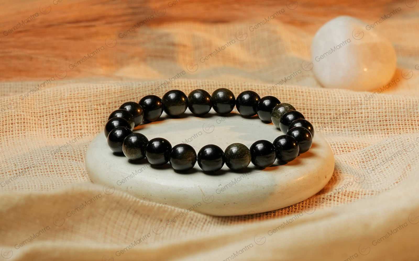 Golden Obsidian Bracelet