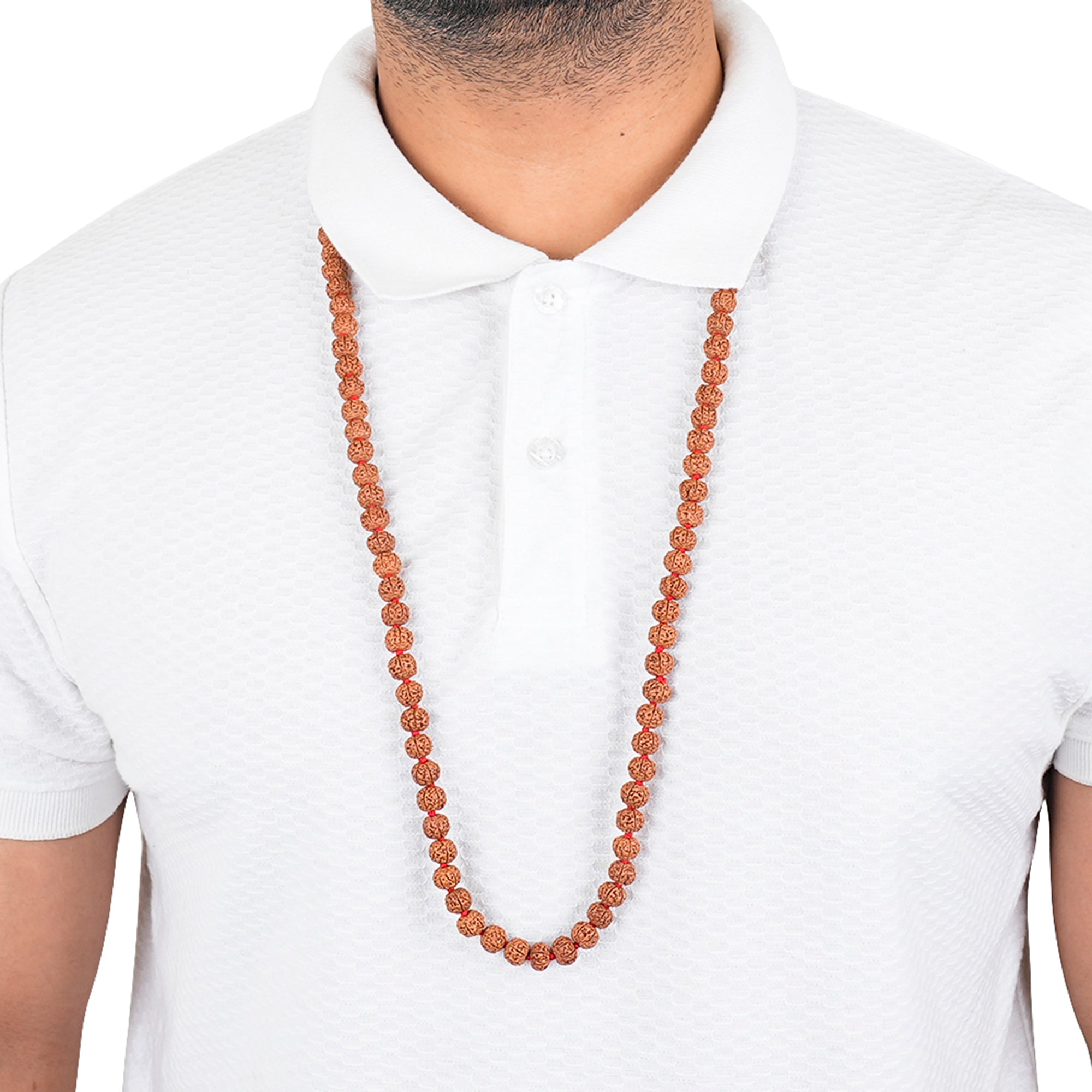 6 Mukhi Rudraksha Mala, for Japa