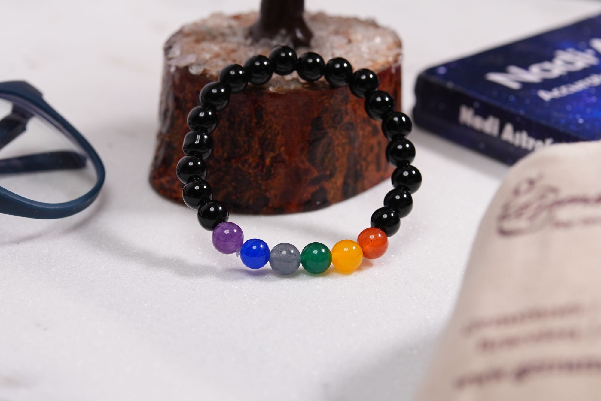 7 chakra Agate Bracelet