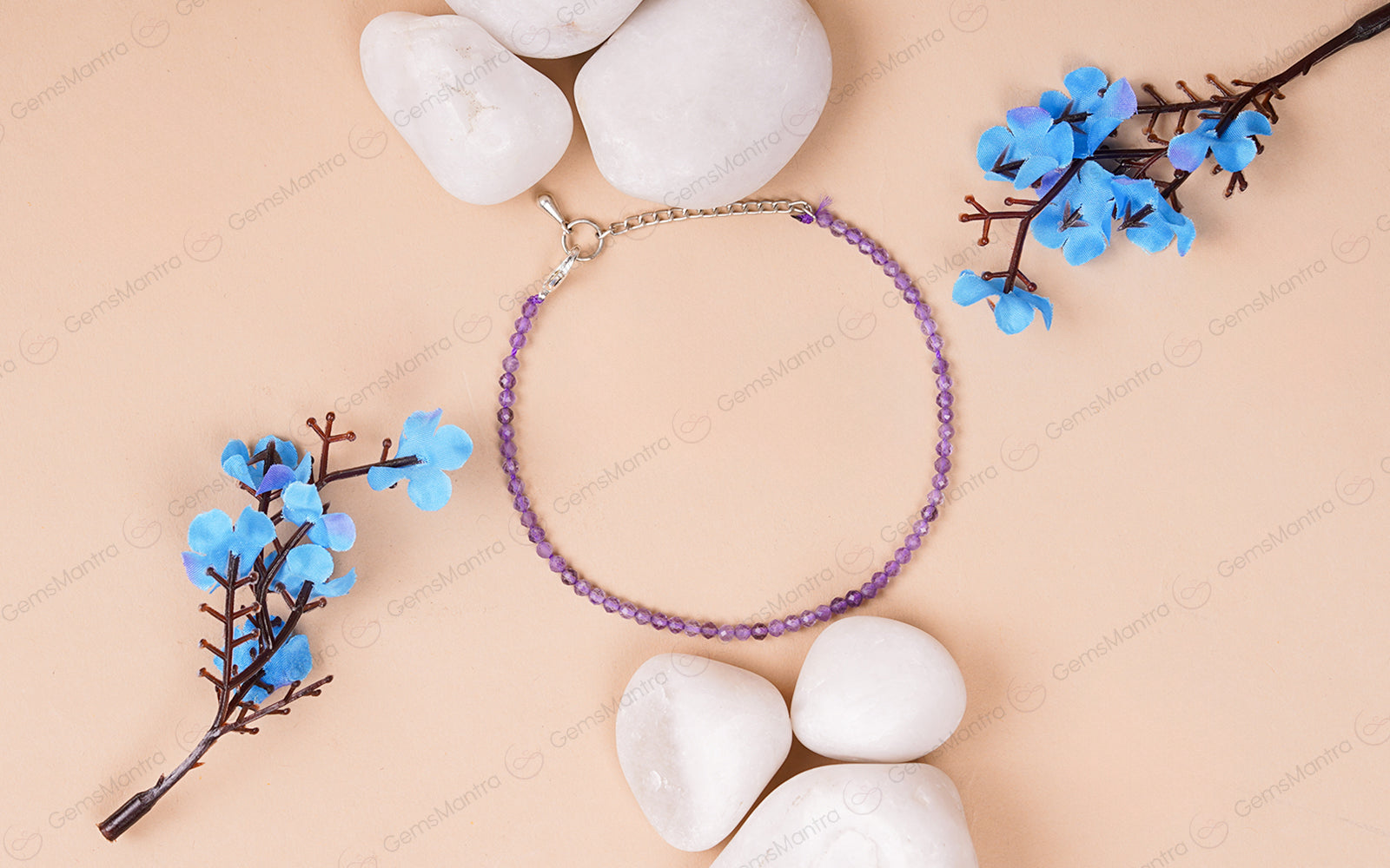Amethyst Anklet