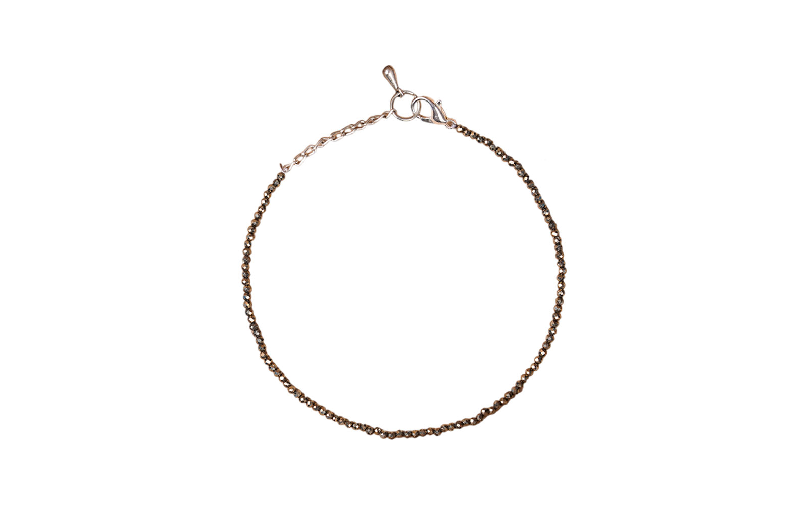 Pyrite Anklet – Wealth & Success