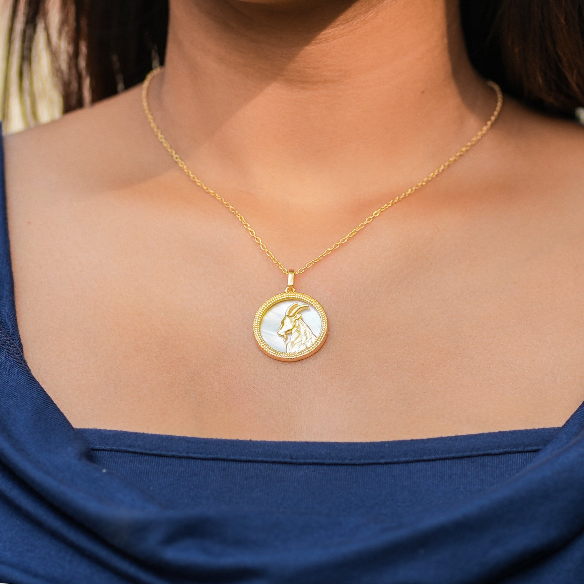 Capricorn Pendant for Ambition and Self-Care