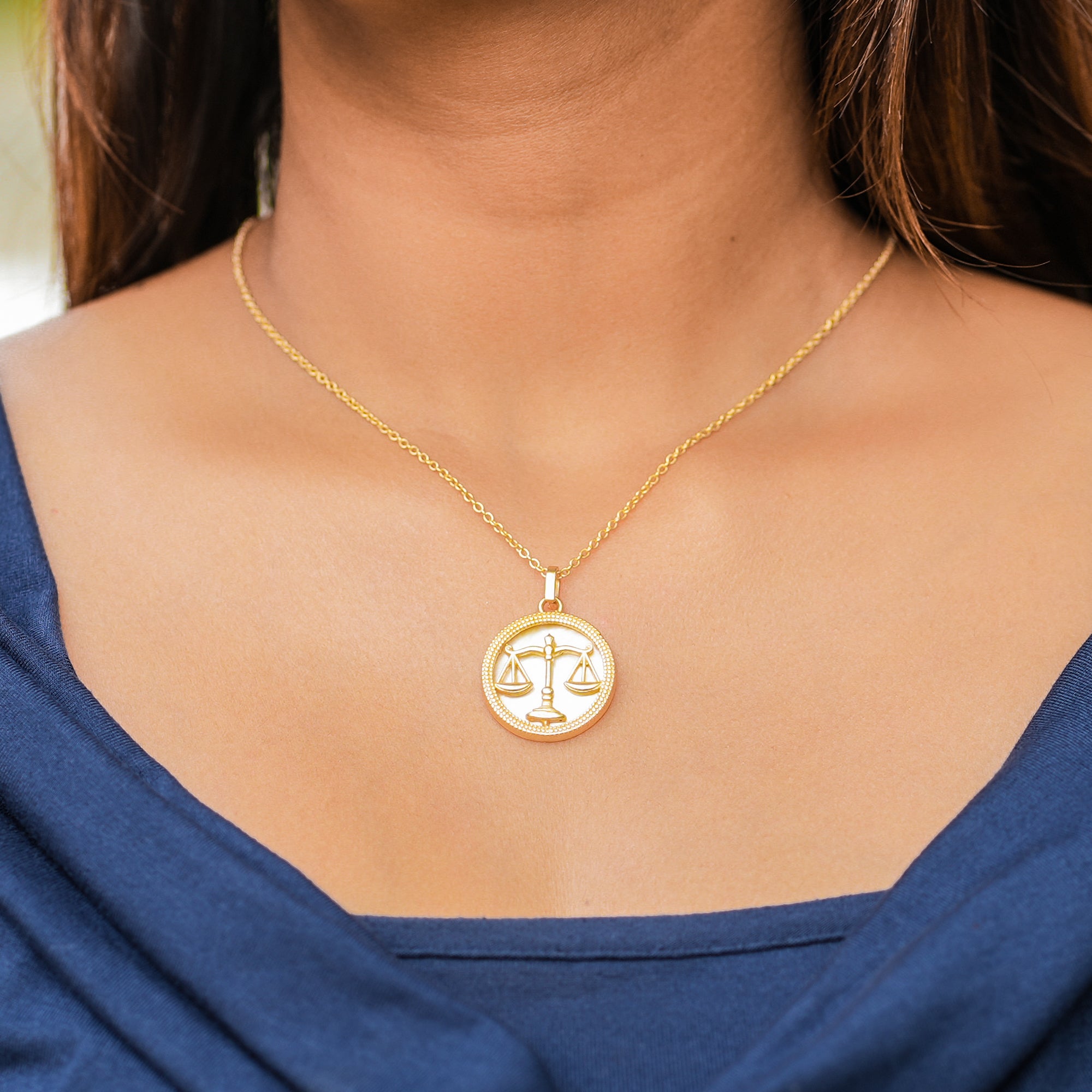 Libra Pendant for Harmony and Balance
