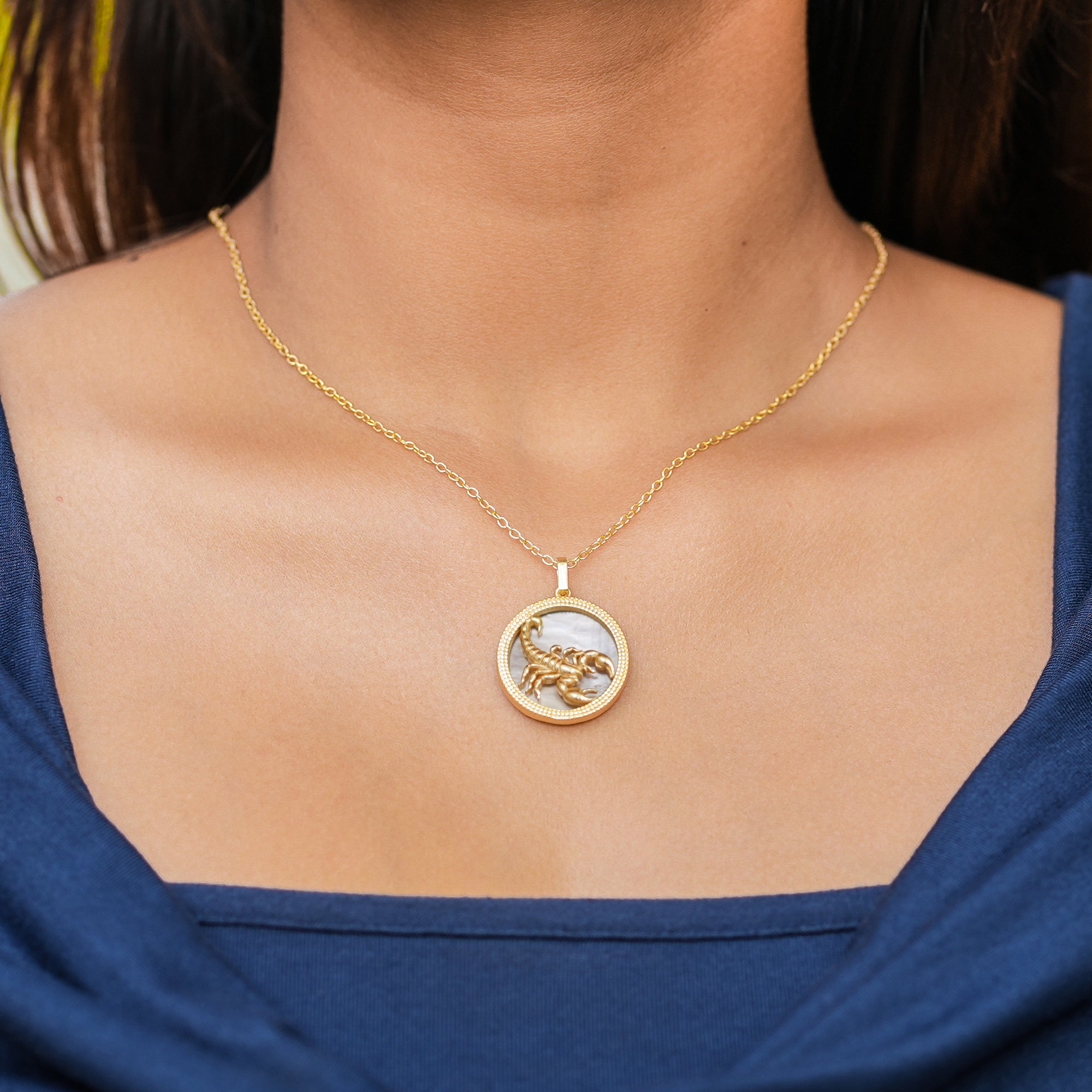 Scorpio Pendant for Power and Wisdom