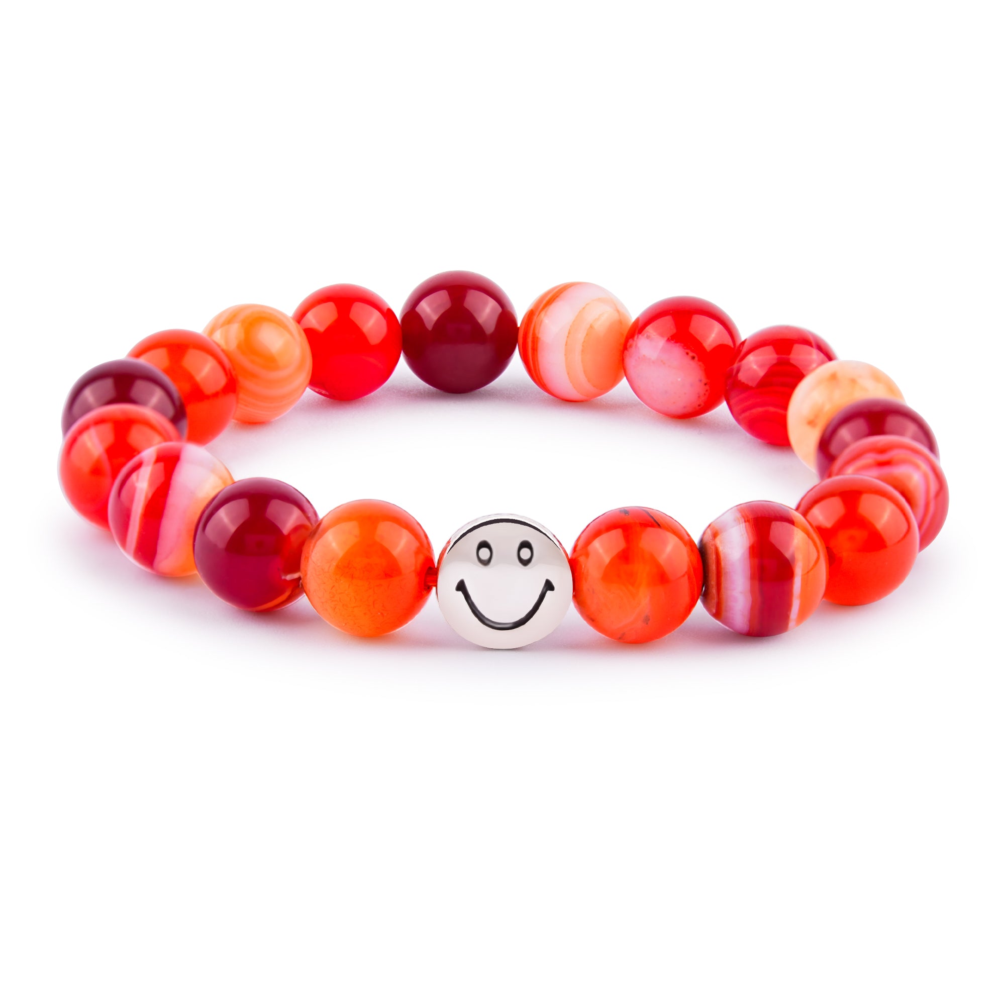 Smile Bracelet - Red Carnelian