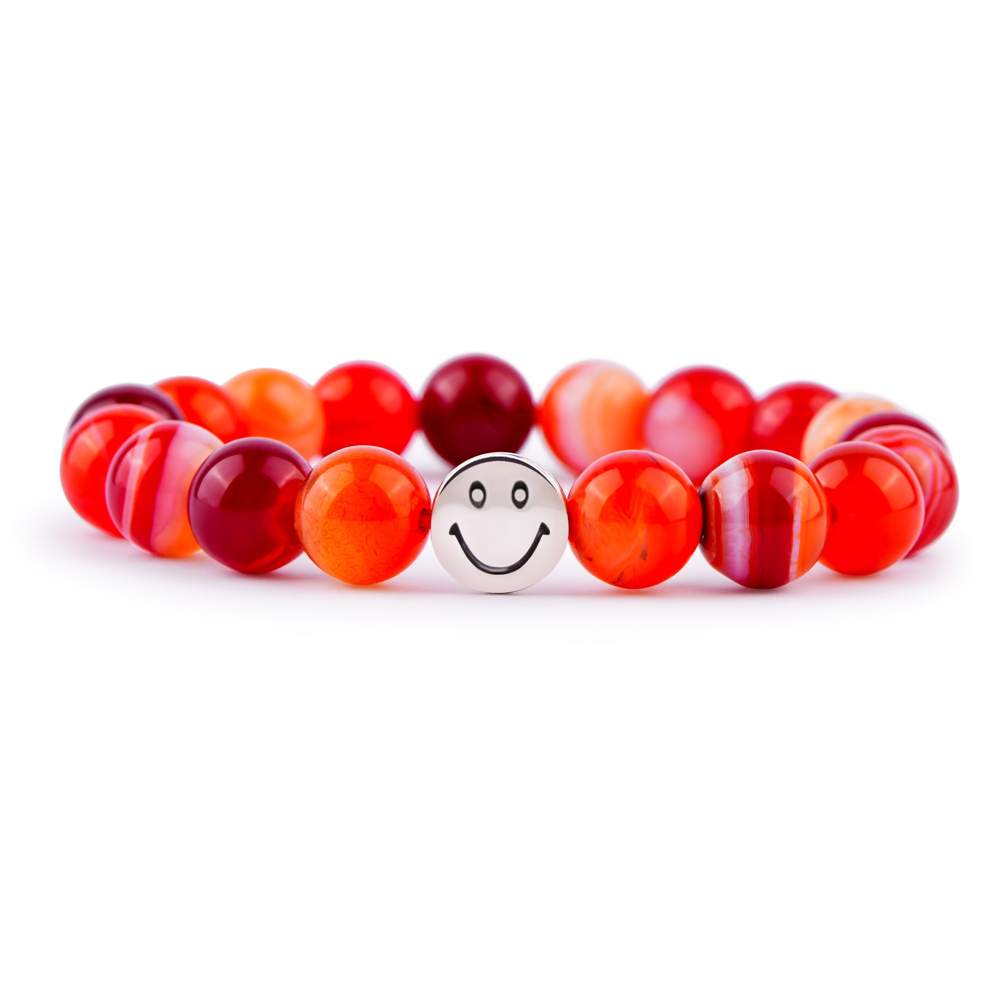 Smile Bracelet - Red Carnelian