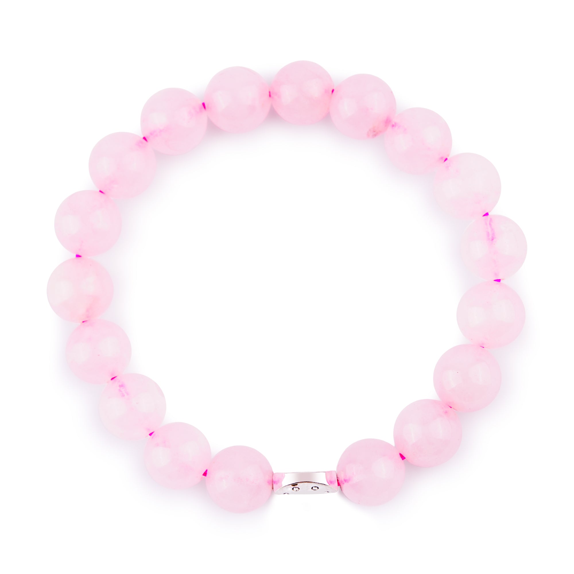 Smile Bracelet - Rose Quartz