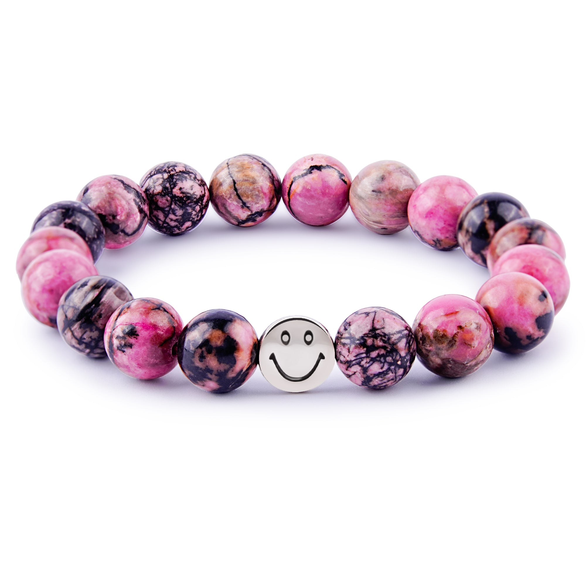 Smile Bracelet - Rhodonite