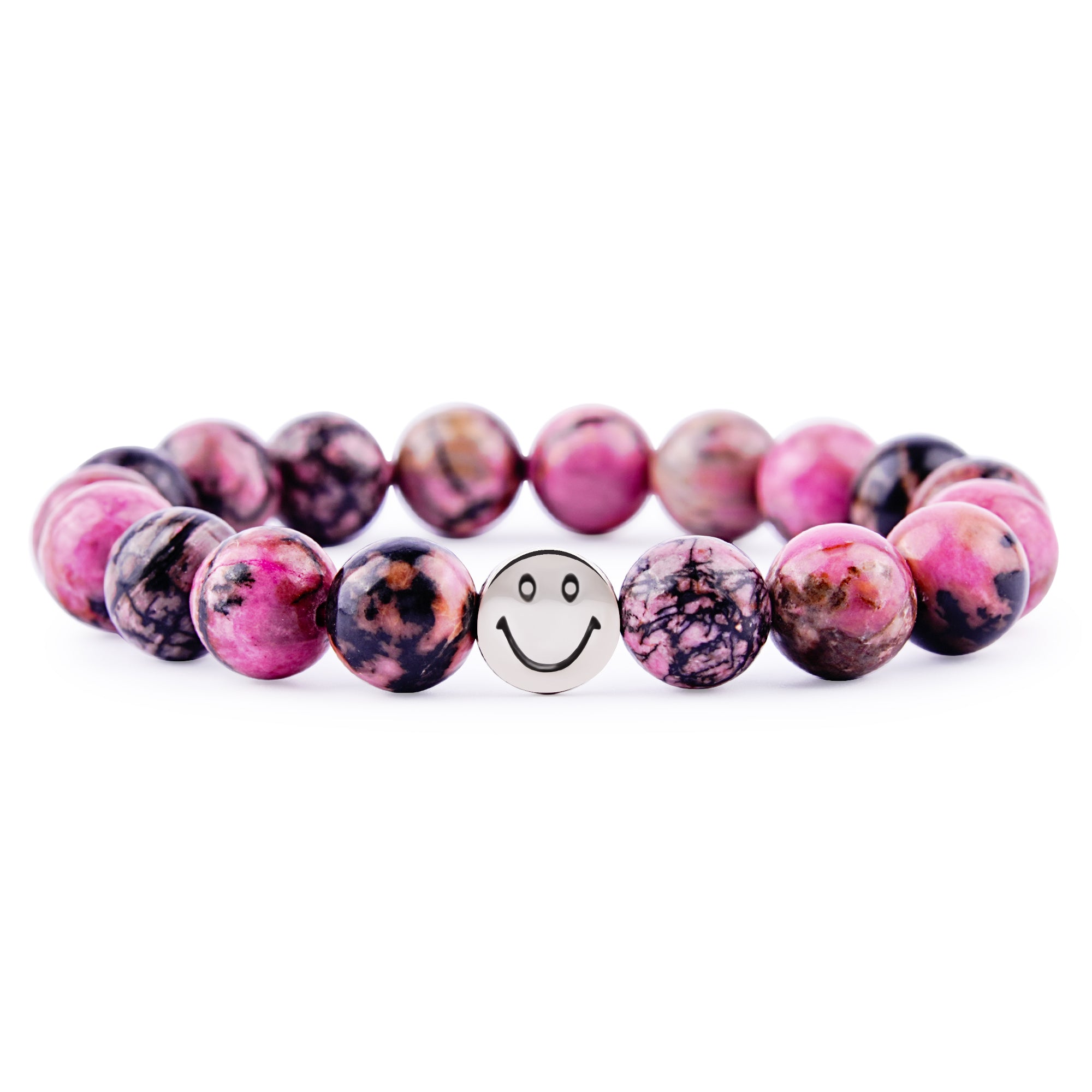 Smile Bracelet - Rhodonite