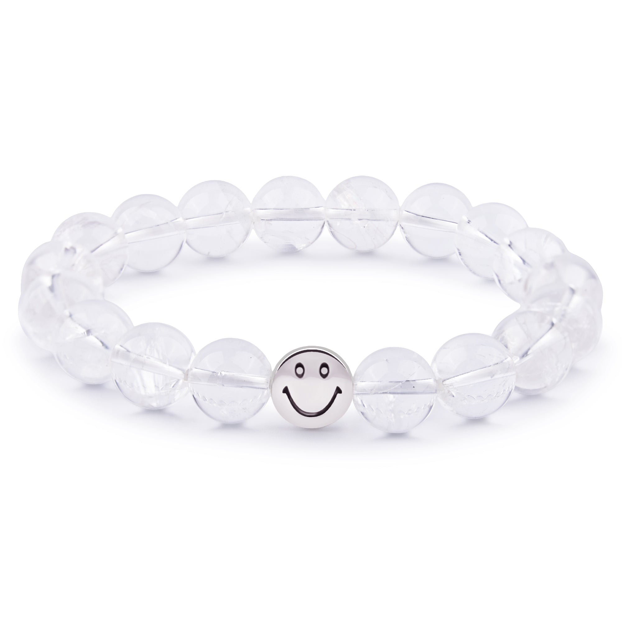 Smile Bracelet - Clear Quartz