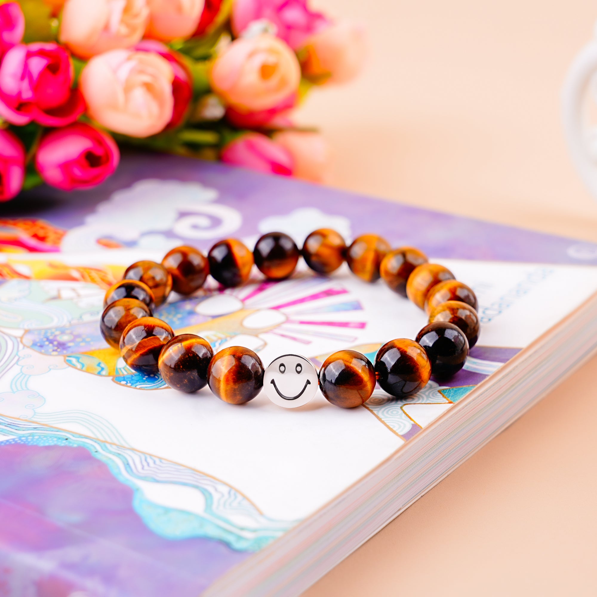 Smile Bracelet  - Tiger Eye