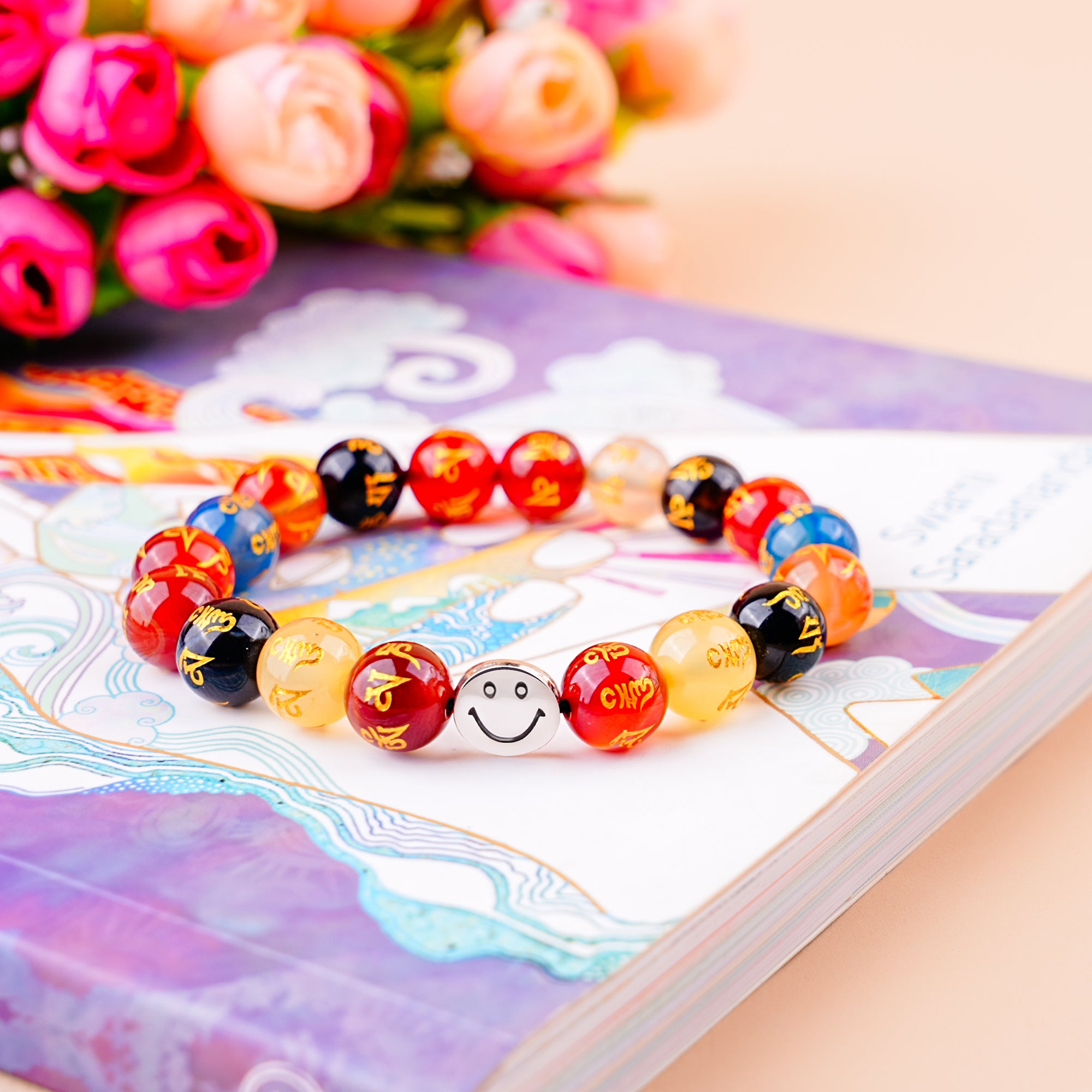 Smile Bracelet - Multi Om Mani