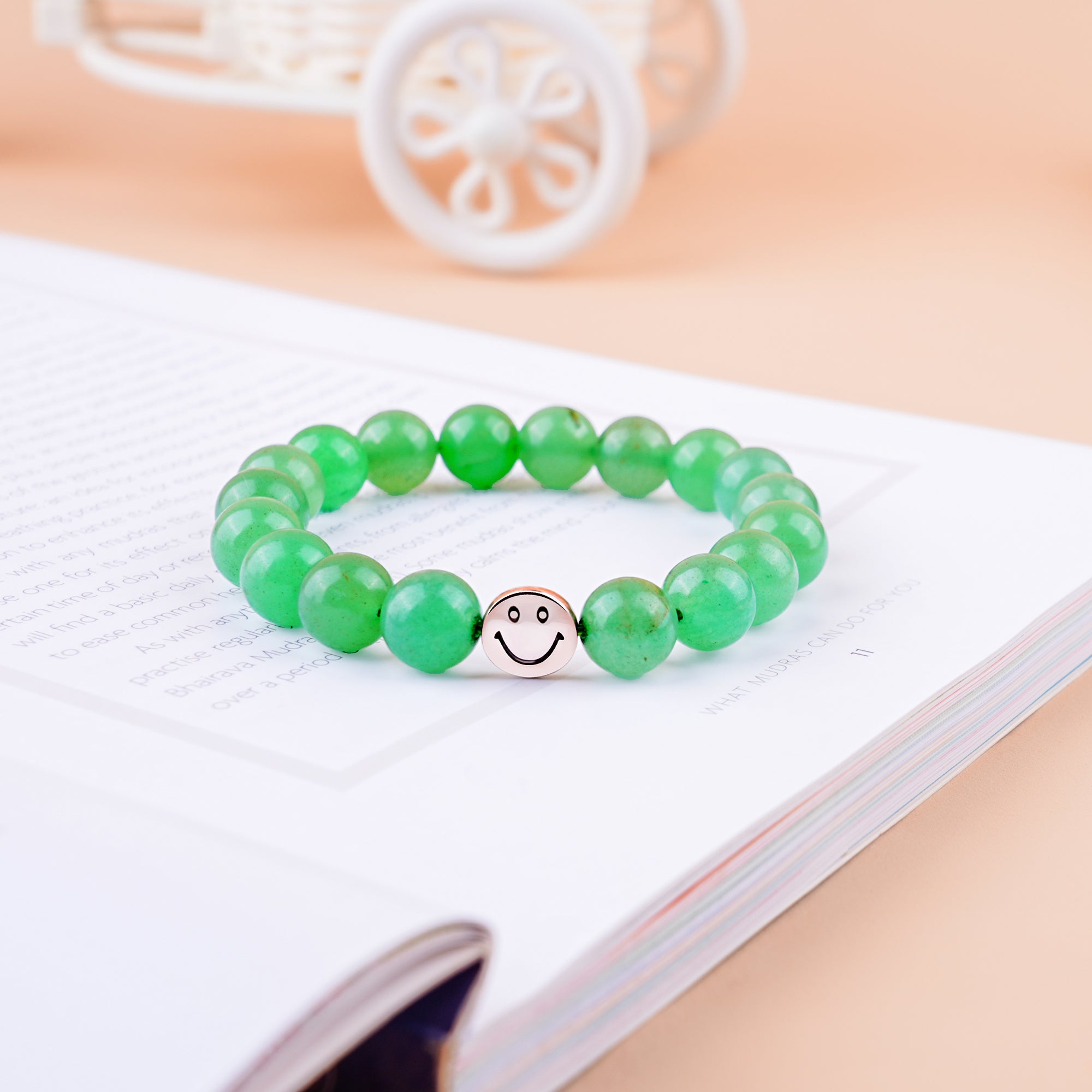 Smile Bracelet - Green Aventurine