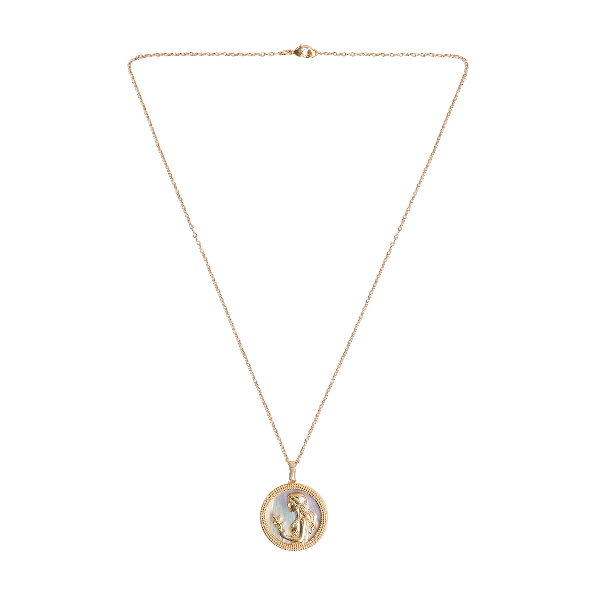 Virgo Pendant for Wisdom and Calm