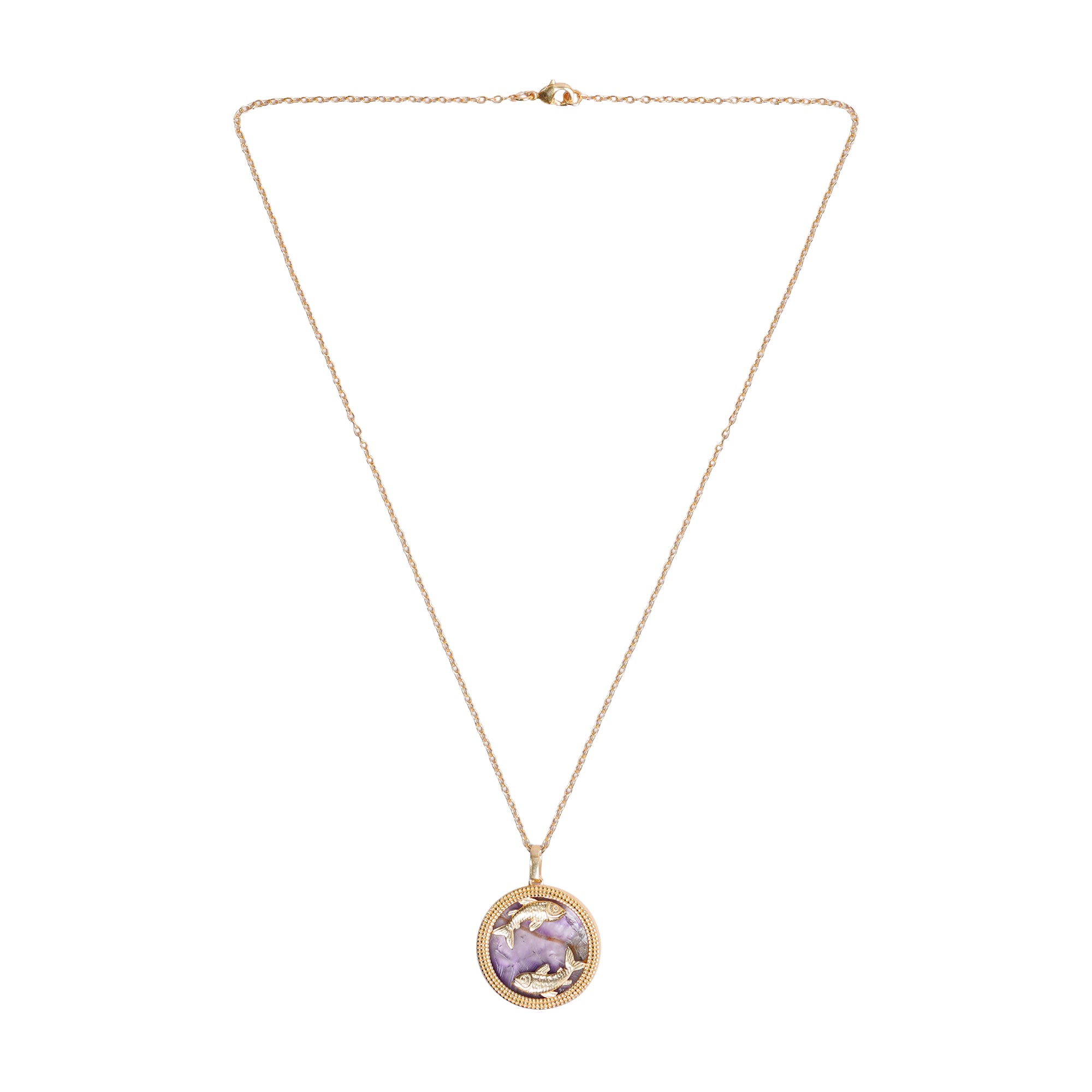 Pisces Amethyst Pendant
