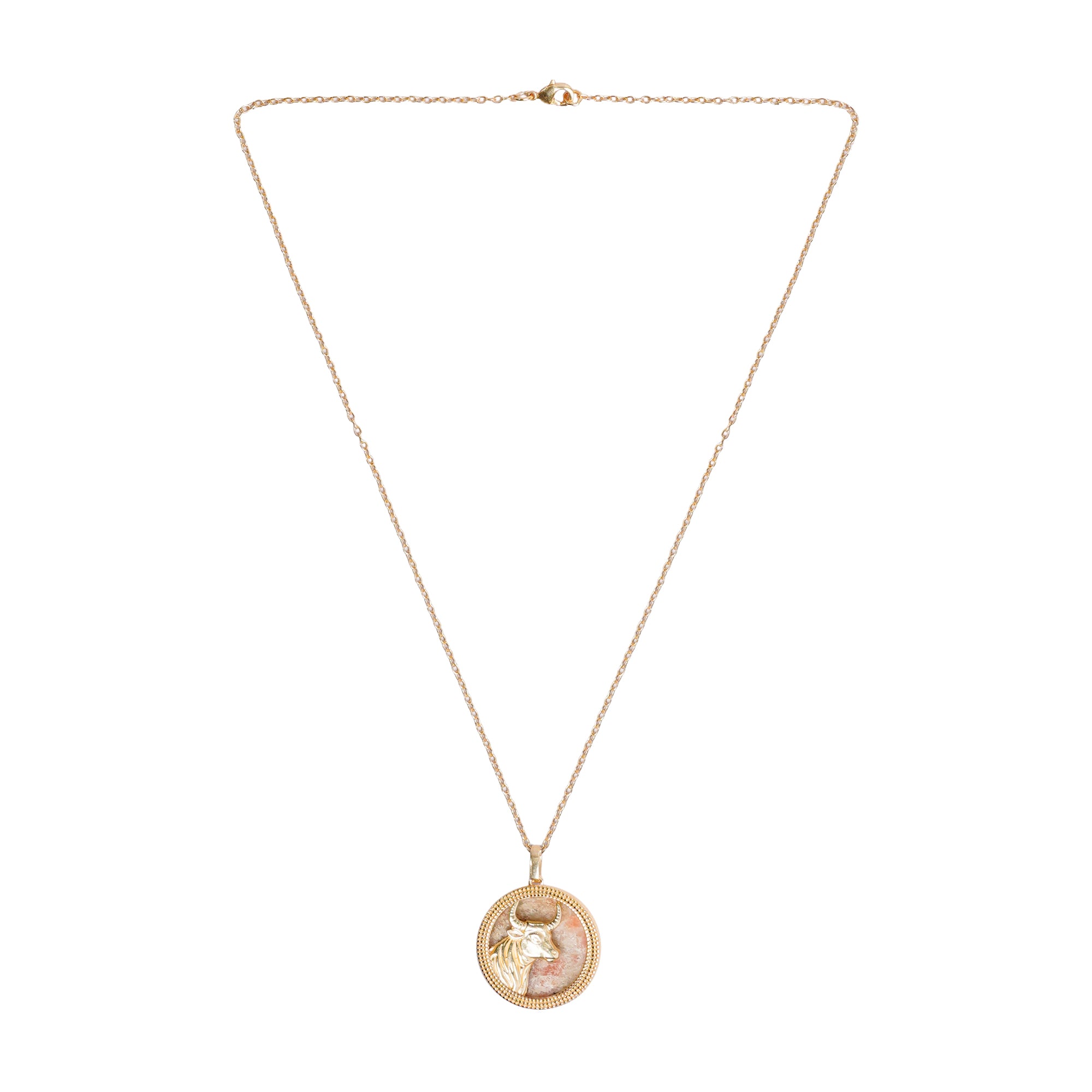 Taurus Sunstone Pendant