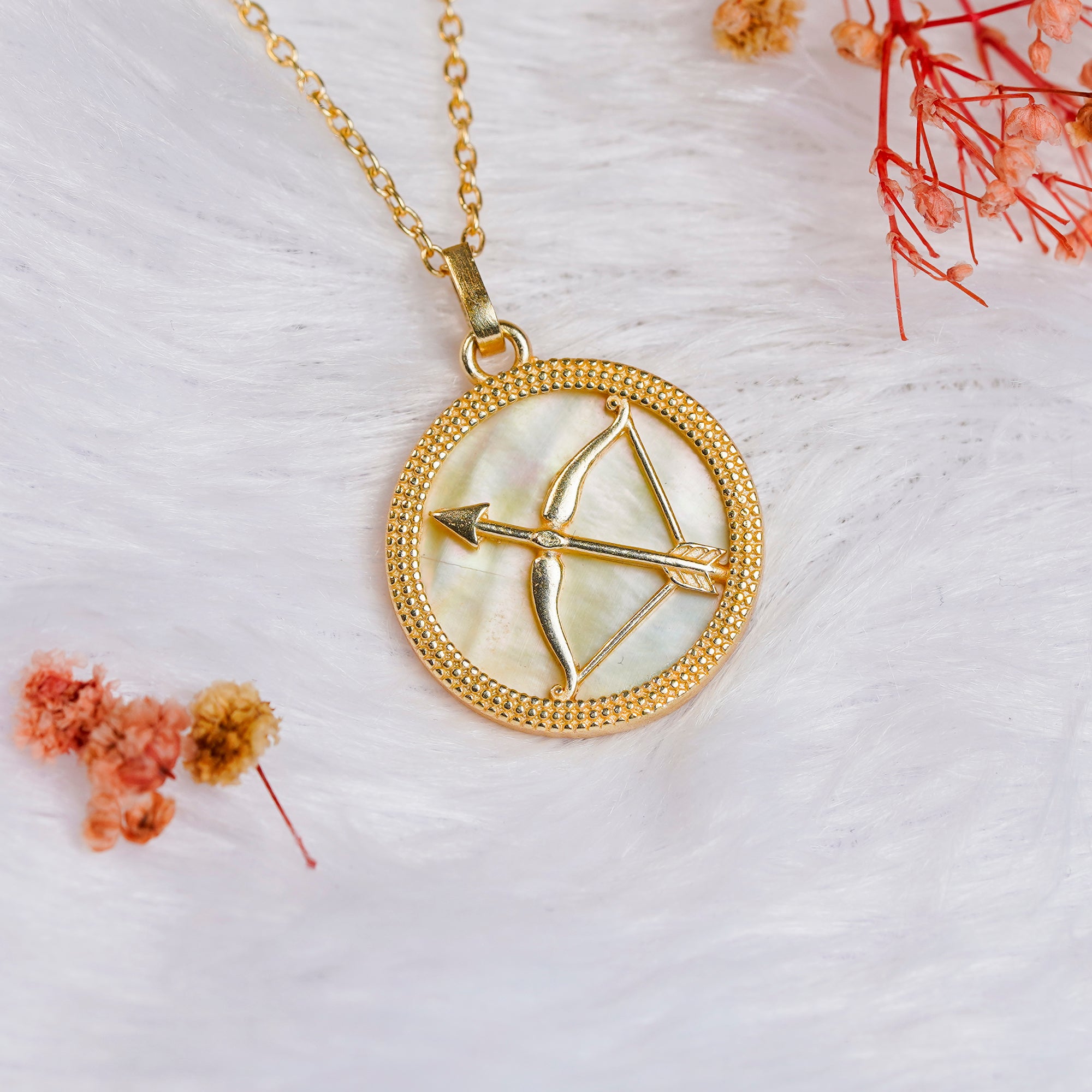 Sagittarius Pendant for Freedom and Reflection
