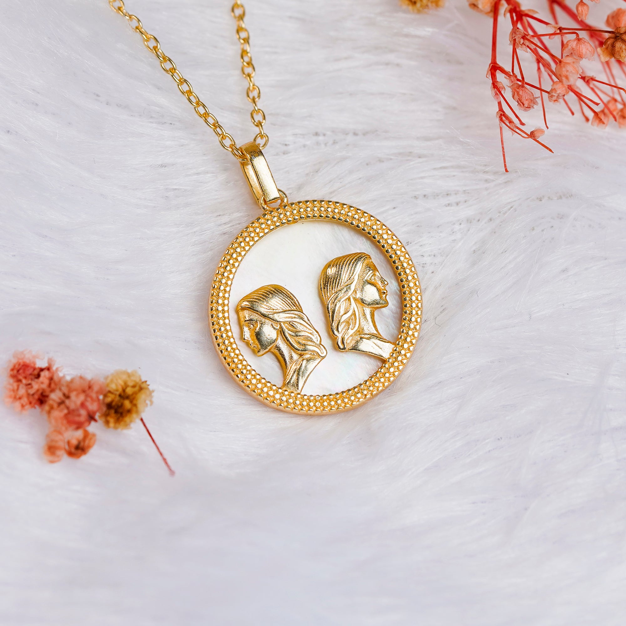 Virgo Pendant for Wisdom and Calm