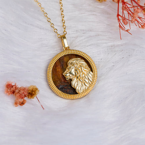 Leo Tiger's Eye Pendant