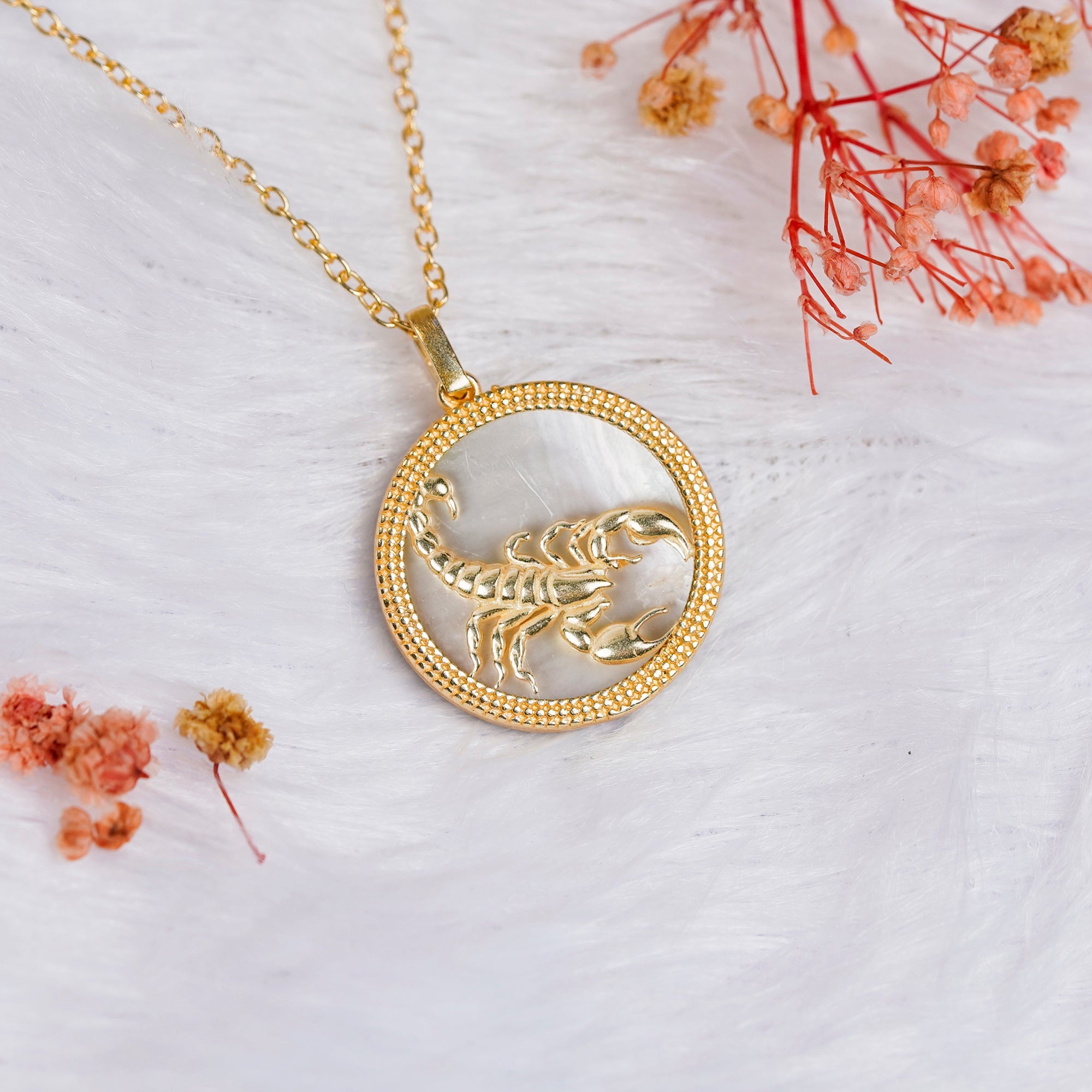 Scorpio Pendant for Power and Wisdom