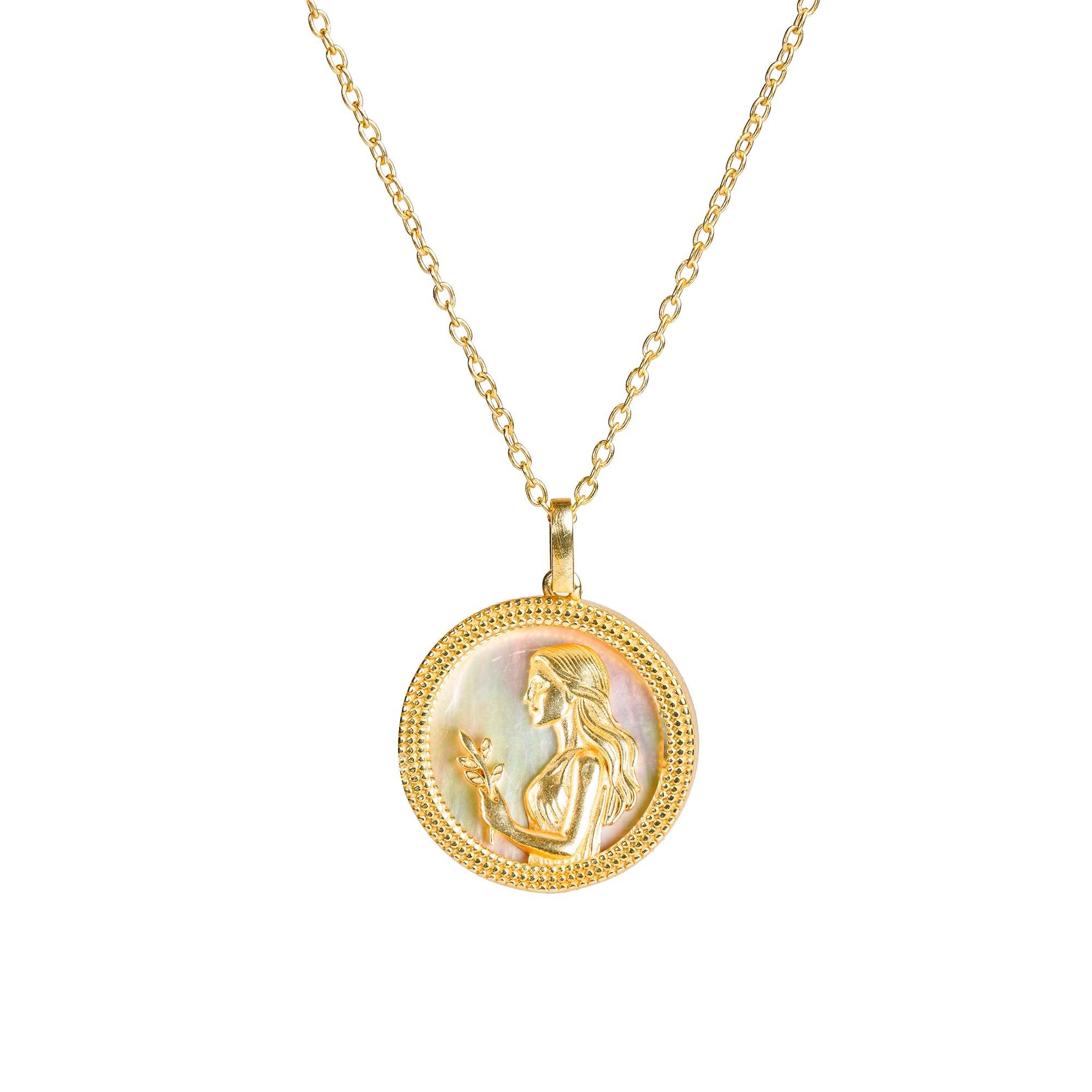 Virgo Pendant for Wisdom and Calm