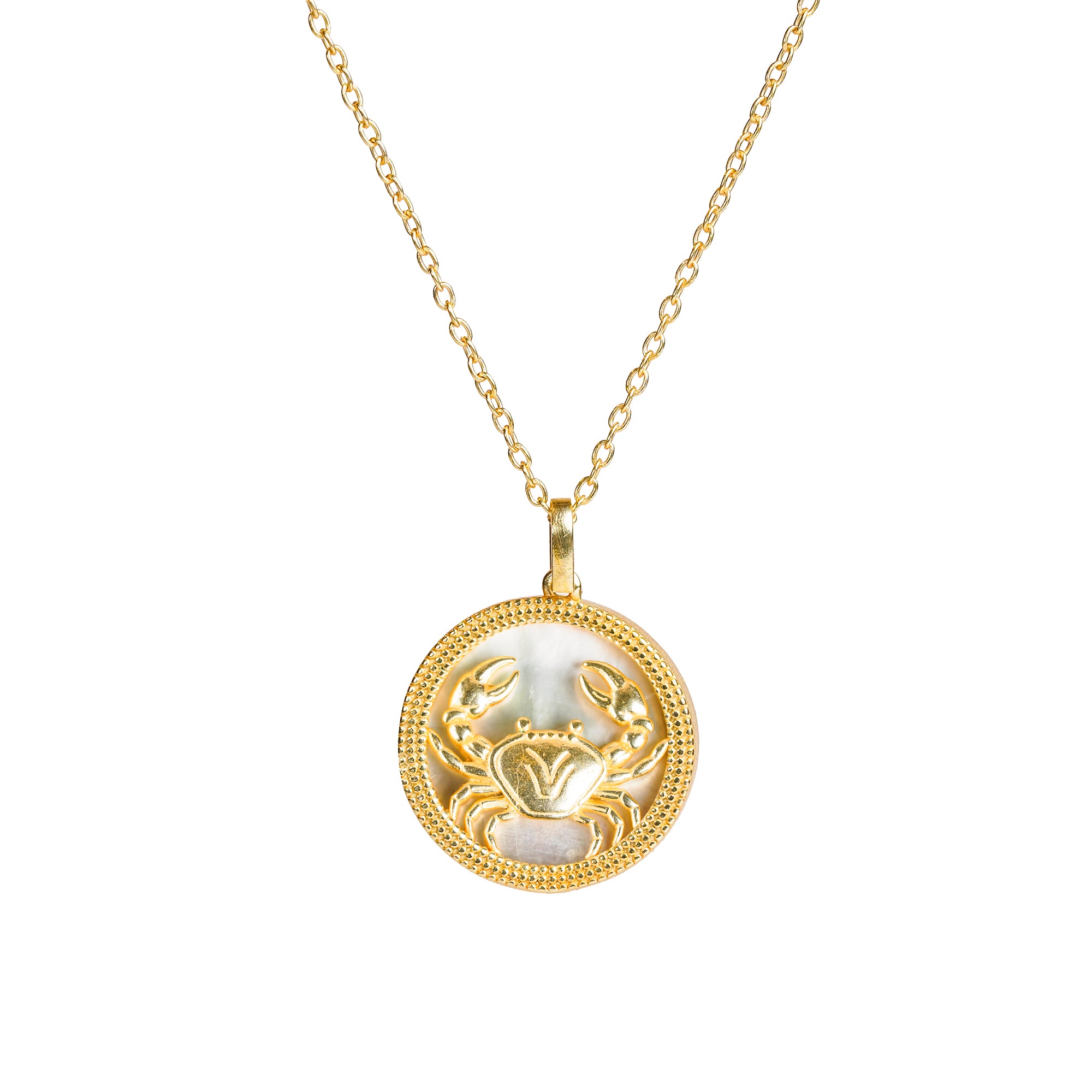 Cancer Pendant for Nurture and Protection