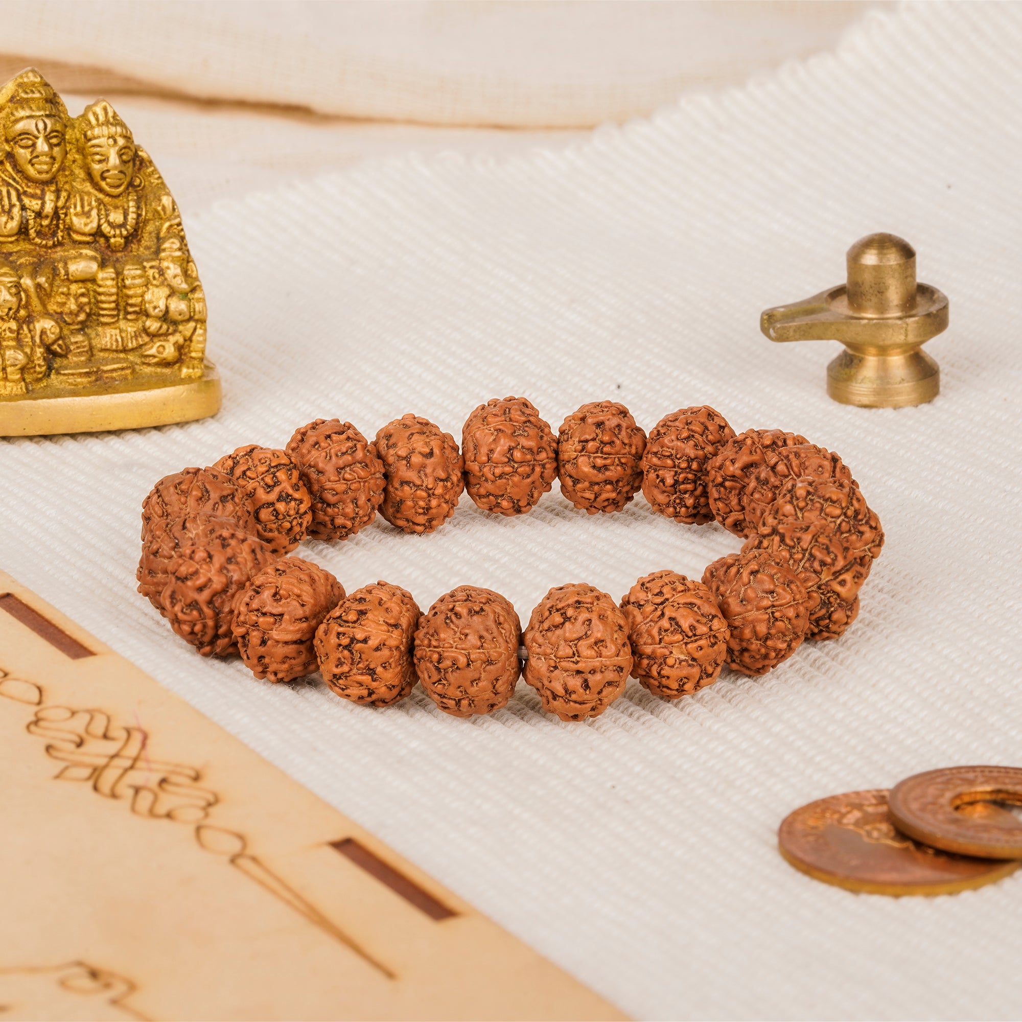 7 Mukhi Rudraksha Bracelet – Kashi Siddh Ritual Energized Nepali Bead
