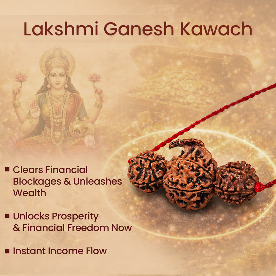 Dhan Laxmi Ganesh Kawach with Free Certification