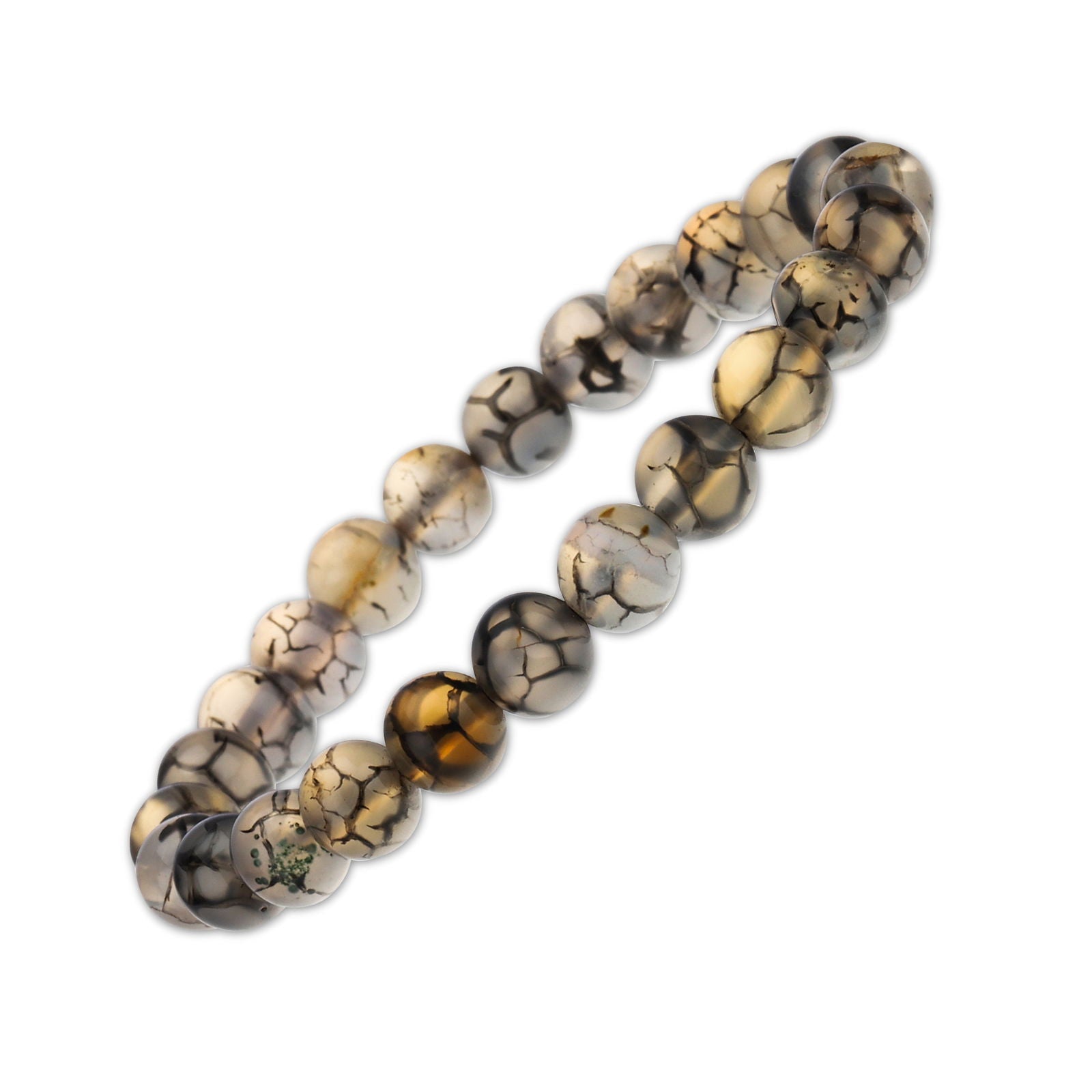 Dragon Vein Agate Bracelet - Gemsmantra