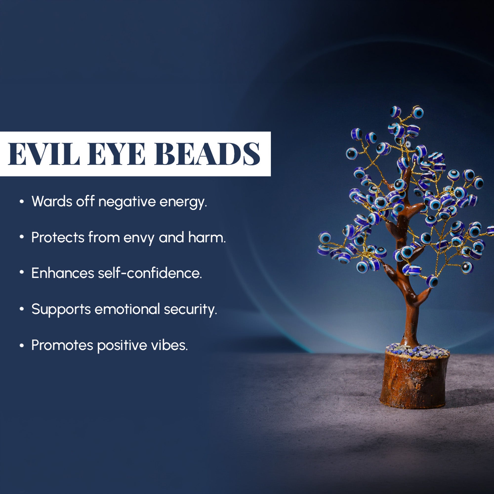 Evil Eye Beads Tree – for Protection