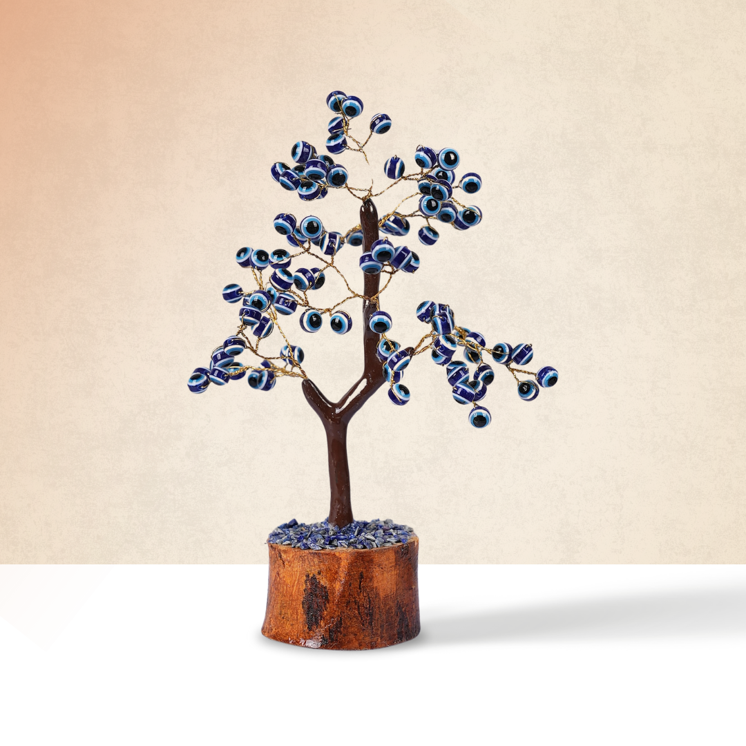 Evil Eye Beads Tree - Gemsmantra