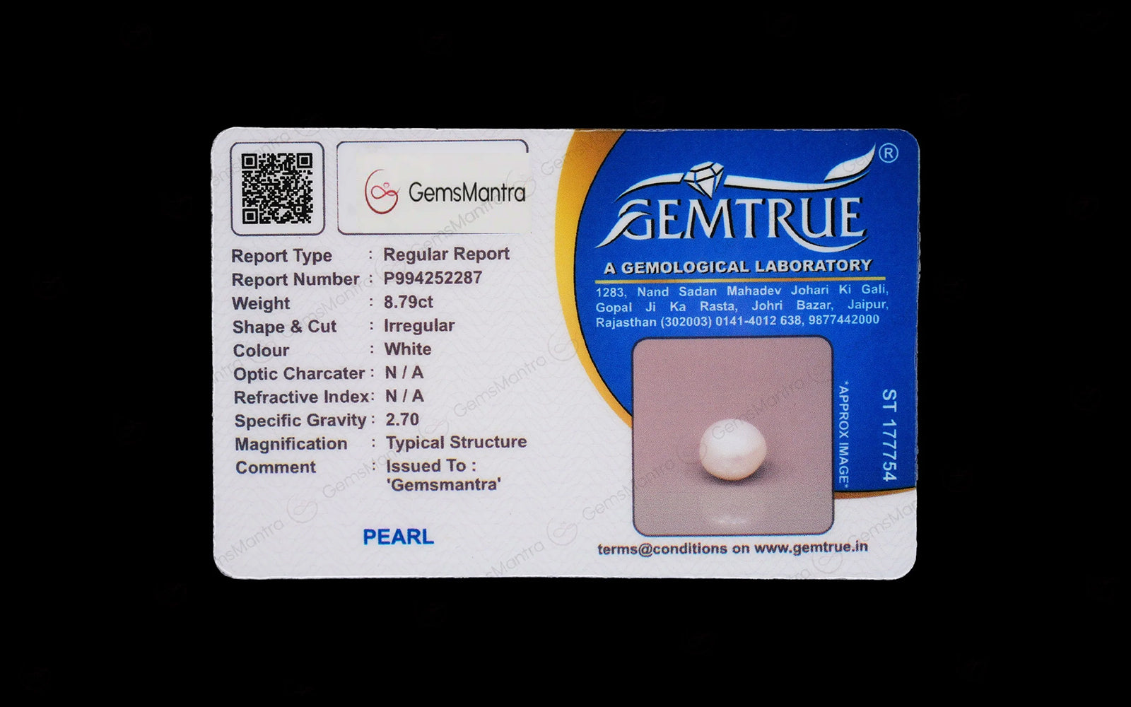 Keshi Pearl - 3.97 Carats