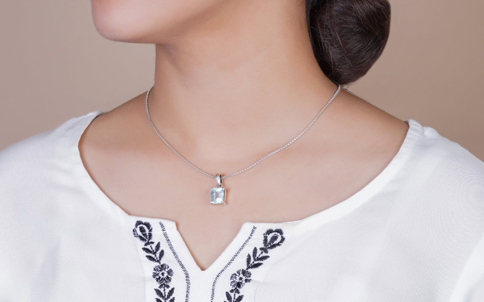 Aquamarine Pendant - 4.98 Carats