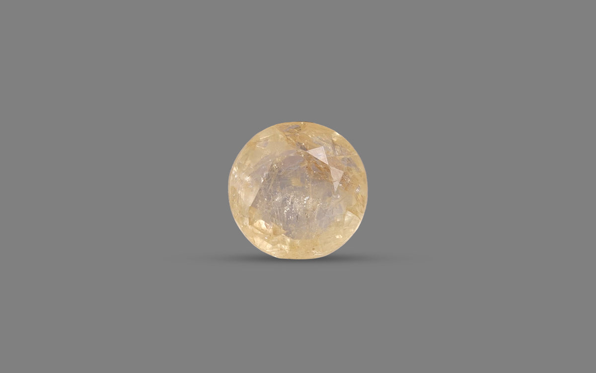 Yellow Sapphire (Pukhraj) – 5.6 Carat / 6.22 Ratti