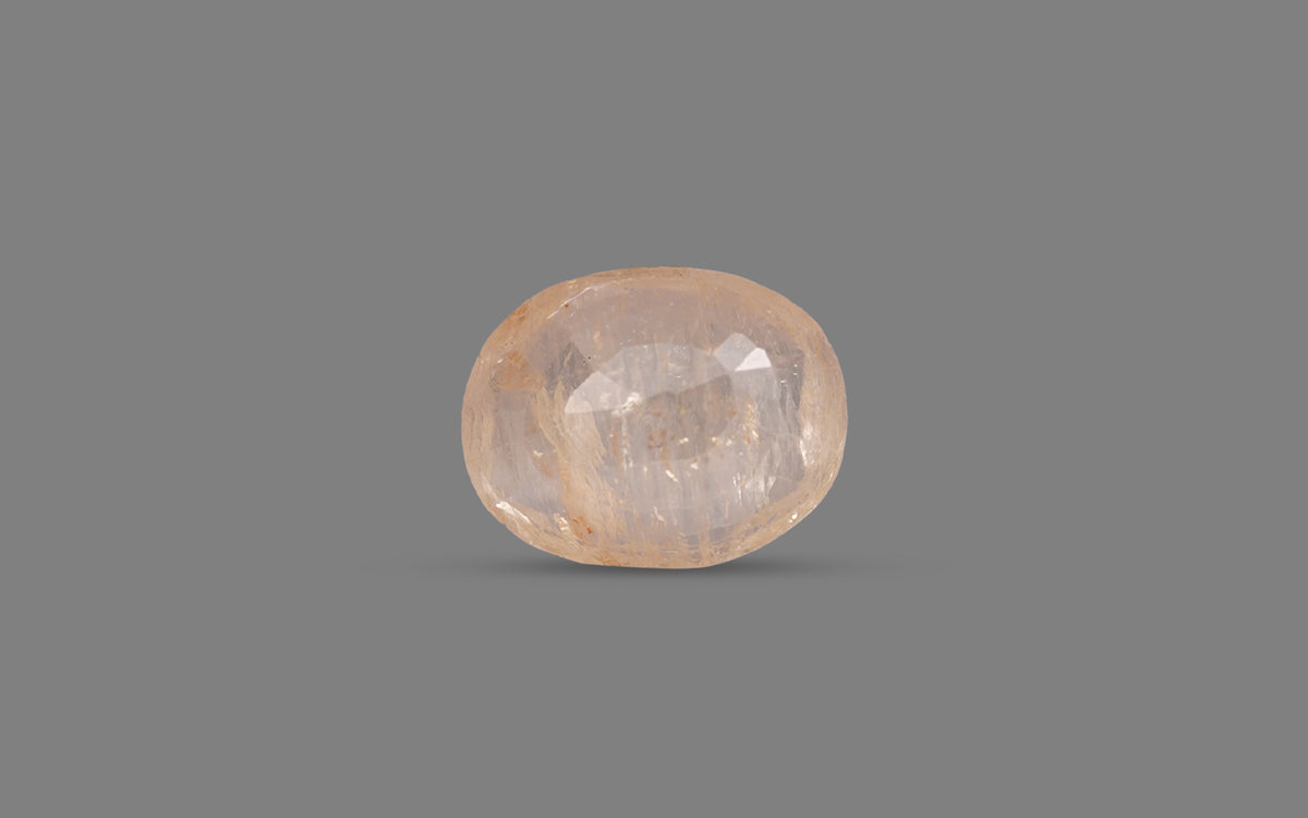 Yellow Sapphire (Pukhraj) – 6.81 Carat / 7.56 Ratti