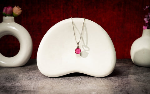 Glass Filled Ruby Pendant – 6.24 Carat / 6.9 Ratti [GM02705]