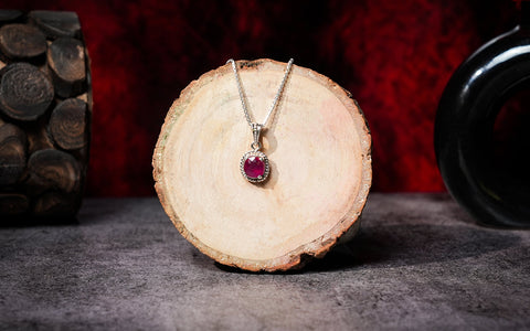 Glass Filled Ruby Pendant – 5.21 Carat / 5.7 Ratti [GM02707]