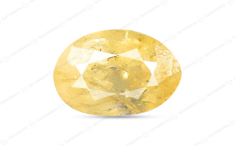 Ceylon Yellow Sapphire (Pukhraj) – 3.19 Carat / 3.5 Ratti [GM03063]